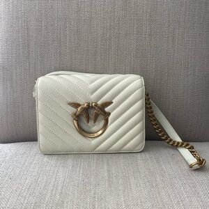 Pinko Love Click Chevron Crossbody